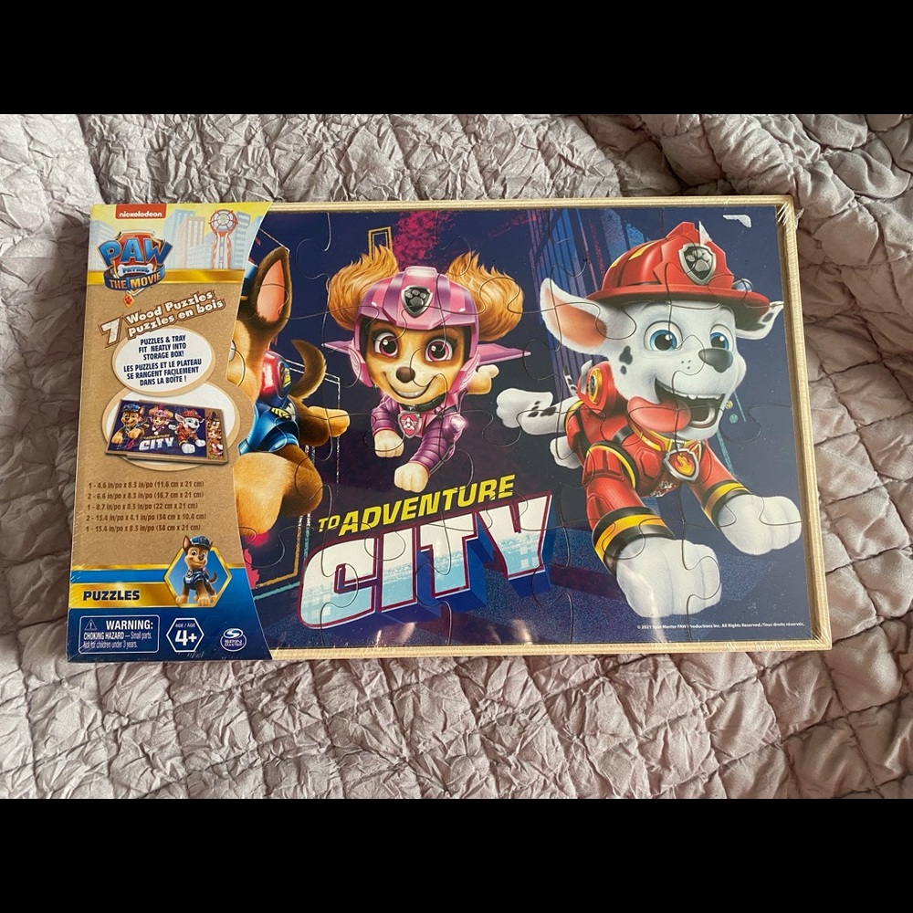 Paw Patrol Wood Puzzle Set